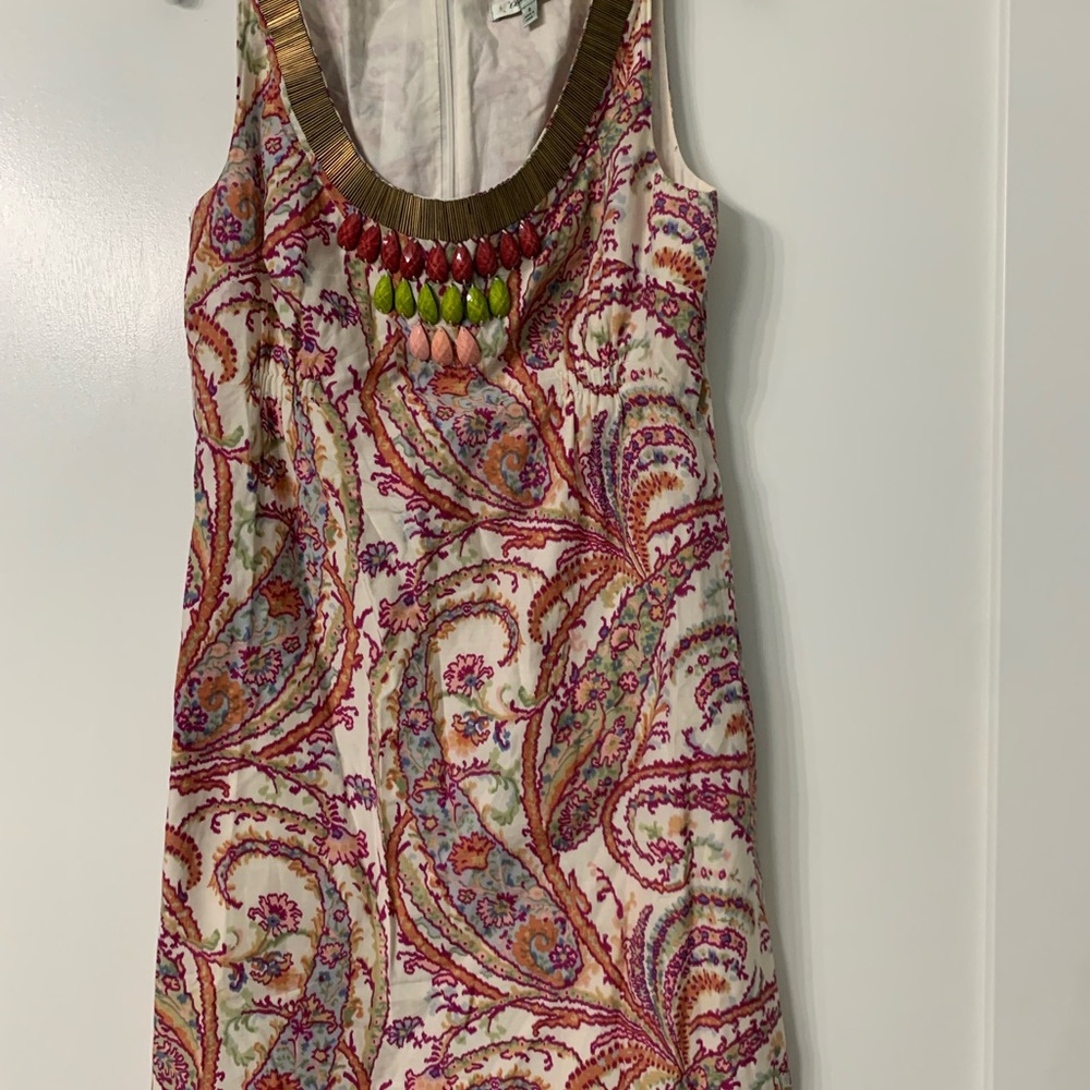 Beth Bowley size 8 embellished knee length dress